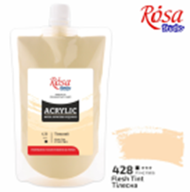 Фарба акрилова,200 мл, Тілесна, ROSA Studio