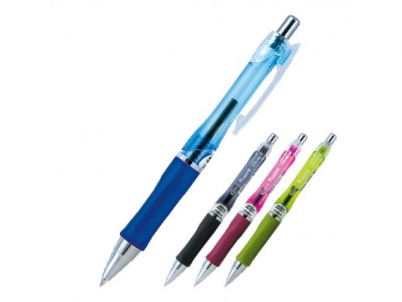 Фото - Ручка кулькова автом. Vivant, синя (уп.12) 8456