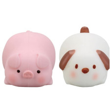 Фото - Іграшка анти-стрес Свинки та собачки 12шт/уп 63758 Фото - Іграшка анти-стрес Свинки та собачки 12шт/уп 63758