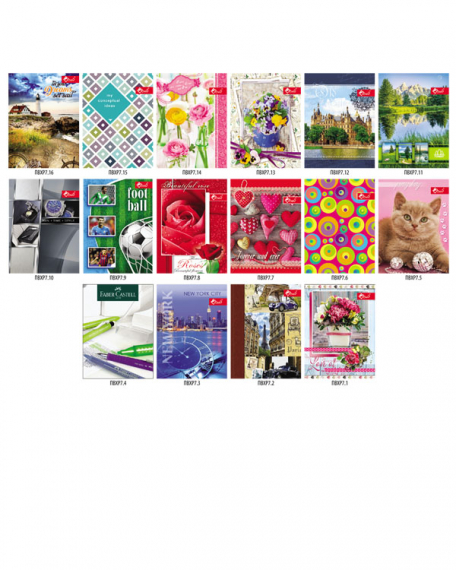 Фото - Блокнот А7ф. обкладинка ПВХ глянець, з ручкою та кнопкою, повнокольорова, блок офсет, 64арк. (уп.16) 346 Фото - Блокнот А7ф. обкладинка ПВХ глянець, з ручкою та кнопкою, повнокольорова, блок офсет, 64арк. (уп.16) 346