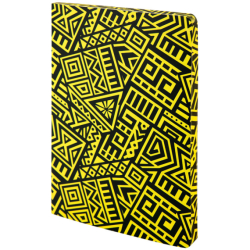 Блокнот двостор. А5, 128 арк., крап/нелін, The Runes, жовтий