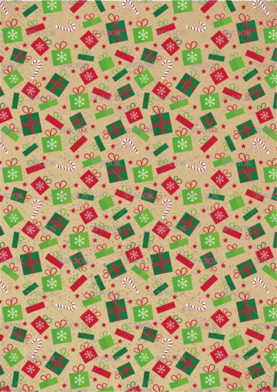 Фото - Набір кольорового паперу 'Крафтові візерунки' Преміум А4, 12 арк. 47358 Фото - Набір кольорового паперу 'Крафтові візерунки' Преміум А4, 12 арк. 47358