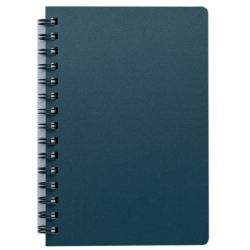 Книжка записн. на пруж. &quot;STATUS&quot; А6, 80арк.,кл., пластик.обкл., маренго