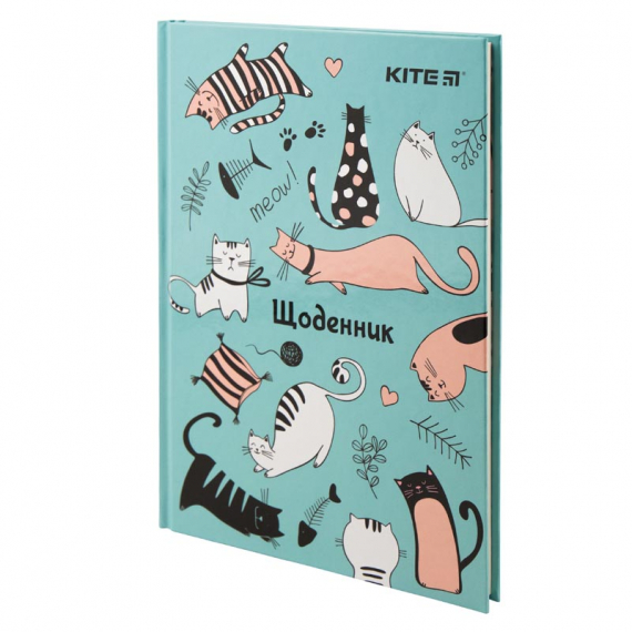 Фото - Щоденник шкільний, тверда обкл, Funny Cats 46471