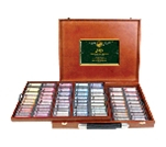 Фото - Пастель сухая мягкая 200цв в деревянной коробке MPA-200 'Мungyo' 15434