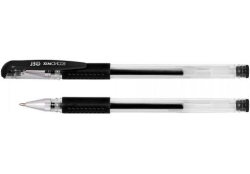 Фото - Ручка гелева Economix Gel, чорна 61512