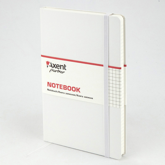 Фото - Книга записна Partner Pro, 130*210, 112арк, кл, біла 41396 Фото - Книга записна Partner Pro, 130*210, 112арк, кл, біла 41396