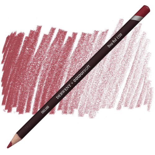 Фото - Олівець кольоровий Coloursoft (С130), Глибокий червоний, Derwent 57257