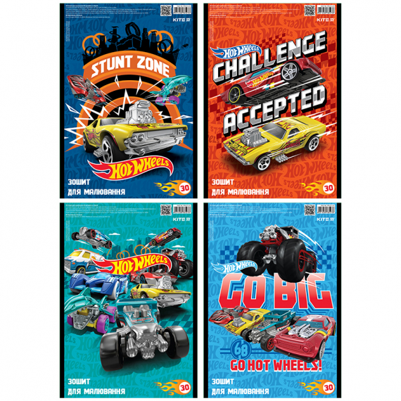 Фото - Зошит для малювання, 30арк., спір., HW 52165 Фото - Зошит для малювання, 30арк., спір., HW 52165