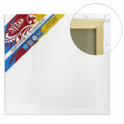 Підрамник з полотном упакований бавовна (Італія) підгорнутий 60х120 Планка 55х18 1 перемичка ПП Трек