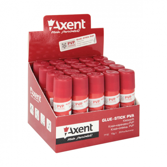 Фото - Клей-олівець PVP, 15 г (уп.20) 38653 Фото - Клей-олівець PVP, 15 г (уп.20) 38653