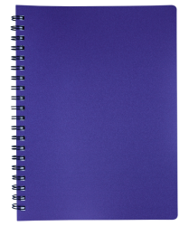 Зошит на пружині  STATUS,  А4, 80 арк., клітинка, графіт, пласт.обкладинка