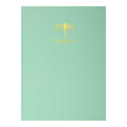 Книга канцелярська FAVOURITE, PASTEL, А4, 96 арк., клітинка, офсет, тверда ламінюобкл., мЇятна
