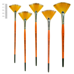 Фото - Пензель Синтетика віялова, Carrot 1097FN, № 6, к.р. KOLOS/ArtMaster (6/12) 31515 Фото - Пензель Синтетика віялова, Carrot 1097FN, № 6, к.р. KOLOS/ArtMaster (6/12) 31515