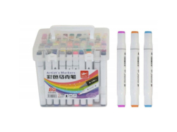 Фото - Набір скетч маркерів 80 шт в пластиковому футлярі 57154 Фото - Набір скетч маркерів 80 шт в пластиковому футлярі 57154