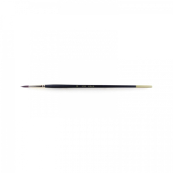 Фото - Пензель Синтетика Chocolate кругла 1075R, №18, д.р. ArtMaster (6/12) 15652