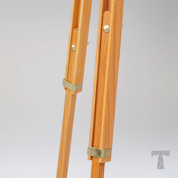 Фото - Мольберт-тринога (2 полотна) TART ТМ-2Л, вис1850,МАКС вис. роб.1100 мм,Габ. скл890х130х100м.Вага 2кг 56168