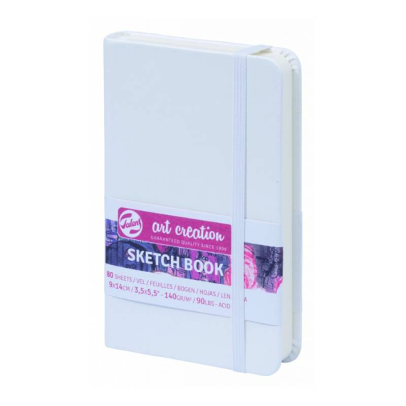 Фото - Блокнот для графіки Talens Art Creation 140г/м, 12х12см, 80л, білий, Royal Talens 54178