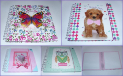 Фото - Блокнот 15х15, 60л, тверда обкл., на гумці, асорті 33451 Фото - Блокнот 15х15, 60л, тверда обкл., на гумці, асорті 33451