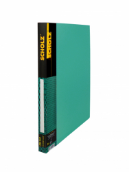 Фото - Папка з довг.притиск+киш., А4, 2см, PP 700мкн, зелен., 05502, SOZ 40996