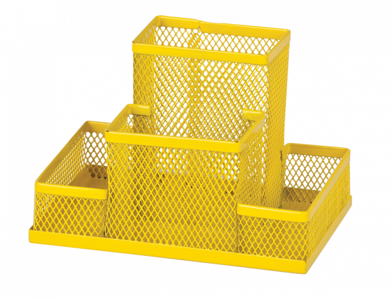 Фото - Прибор настільний 150x100x100мм металевий, жовтий, KIDS Line (уп.12) 23994 Фото - Прибор настільний 150x100x100мм металевий, жовтий, KIDS Line (уп.12) 23994