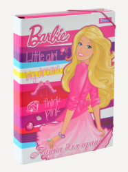 Папка для праці картонна S, в ящ. мiх: 2 дизайни (для дівчаток)