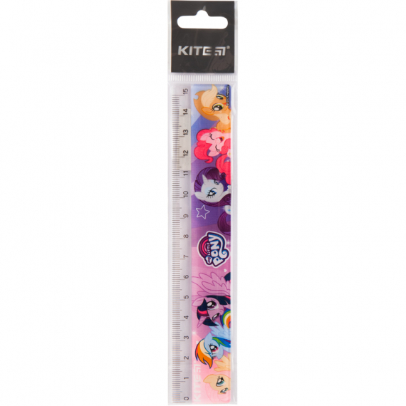 Фото - Лінійка пластикова, 15см LP 45025 Фото - Лінійка пластикова, 15см LP 45025