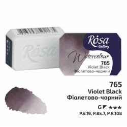 Фото - Фарба акварельна, Фіолетово-чорний, 2,5мл, ROSA Gallery 61884