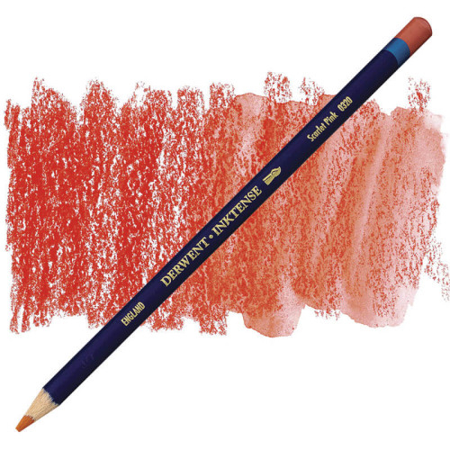 Фото - Олівець чорнильний Inktense (0260), Помаранчевий палений, Derwent 57429