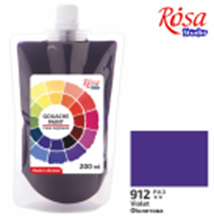 Фото - Фарба гуашева, 200мл, Фіолетова, ROSA Studio 54825 Фото - Фарба гуашева, 200мл, Фіолетова, ROSA Studio 54825