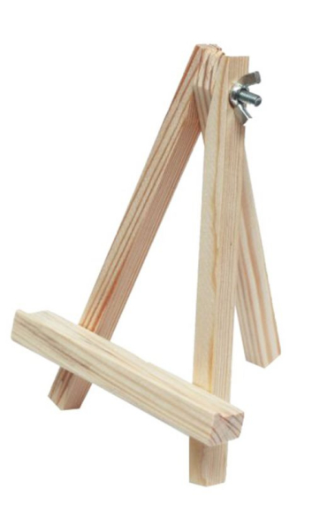 Фото - Мольберт настільний А6 (2шт.), сувенірний, 11х11х15см., макс. висота полотна 20см., ROSA Studio 41270 Фото - Мольберт настільний А6 (2шт.), сувенірний, 11х11х15см., макс. висота полотна 20см., ROSA Studio 41270