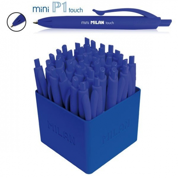 Фото - Ручка кулькова MINI P1, дисплей, уп. 40шт, синій 41355 Фото - Ручка кулькова MINI P1, дисплей, уп. 40шт, синій 41355