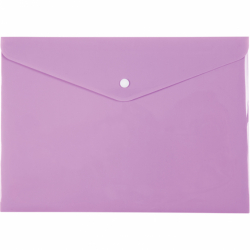 Папка на кнопці, А4, Pastelini, бузкова