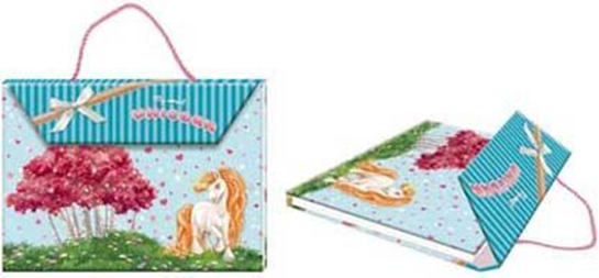 Фото - Блокнот-сумочка дитячий 190x140mm, 70g, 80 л, єдиноріг 43009 Фото - Блокнот-сумочка дитячий 190x140mm, 70g, 80 л, єдиноріг 43009