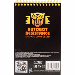 Фото - Блокнот пласт. сп.,48арк., А6 TF 43787 Фото - Блокнот пласт. сп.,48арк., А6 TF 43787