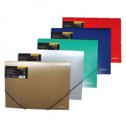 Фото - Папка на гум., А4, РР, 550мкн, паст. кол.в ас-ті, 10506, SOZ (уп. 20) 1469