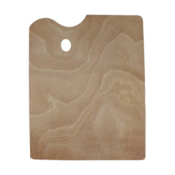 Фото - Палітра дерев'яна, прямокутна, 40х50см., (товщина 5мм.) (18435), D.K.ART & CRAFT 48731