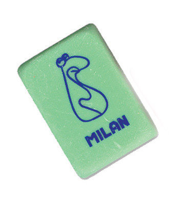 Фото - Гумка прямокут. 'TM MILAN' 2,8*1,9*1см, mix (уп.60)CNM4060 8292 Фото - Гумка прямокут. 'TM MILAN' 2,8*1,9*1см, mix (уп.60)CNM4060 8292