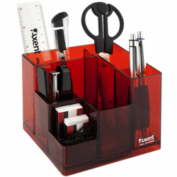 Набір настільний Cube, в коробці, червоний