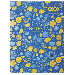 Фото - Блокнот BRIGHT, 140х187мм, 32 арк., кліт., ітгр. обкл., структ. лак.+Уфлак, на скобі, KIDS Line, бір 62322