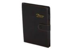 Блокнот 18х13см на кнопці з ручкою, 90 аркушів, клітинка