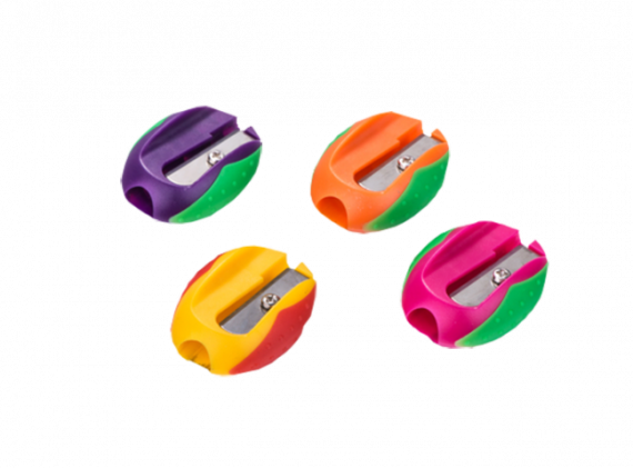 Фото - Чинка овальна, банка, ассорті, KIDS Line (уп.150) 38501 Фото - Чинка овальна, банка, ассорті, KIDS Line (уп.150) 38501