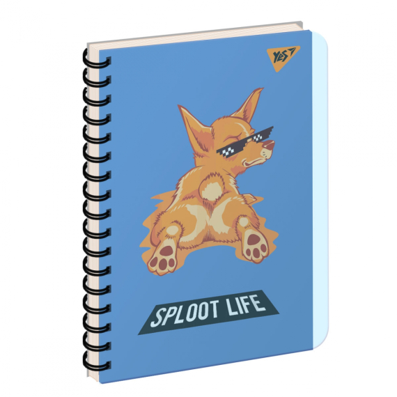 Фото - Зошит для записів YES В6/144 пл.обкл. Sploot life 63011 Фото - Зошит для записів YES В6/144 пл.обкл. Sploot life 63011