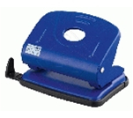 Фото - Діркопробивач металевий, до 20 аркушів, 127х81х48 мм, синій 8587