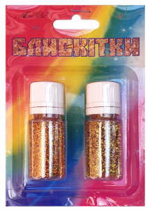 Фото - Блискітки набір 22 7гр. 2шт. Голог.золото+золото А- 992 30287 Фото - Блискітки набір 22 7гр. 2шт. Голог.золото+золото А- 992 30287