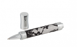 Ручка кулькова "Angel", хром, в подарунковому футлярі