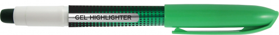 Фото - Маркер Gel Highlighter, зелений (уп.12) 22700 Фото - Маркер Gel Highlighter, зелений (уп.12) 22700
