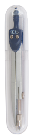 Фото - Циркуль BASIS в твердому футлярі типу 'градусник', темно-синій, KIDS Line (уп.12) 38509 Фото - Циркуль BASIS в твердому футлярі типу 'градусник', темно-синій, KIDS Line (уп.12) 38509