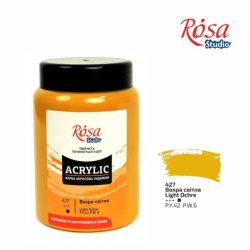 Фото - Фарба акрилова, 400 мл, Вохра світла,ROSA Studio 58215