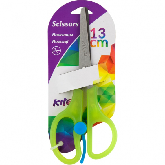 Фото - Ножиці дитячі з пружиною, 13см Kite 40678 Фото - Ножиці дитячі з пружиною, 13см Kite 40678